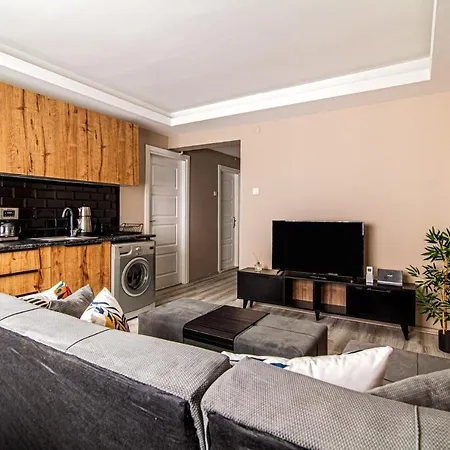 Flat Near Taksim Square With Balcony Апартаменты Стамбул