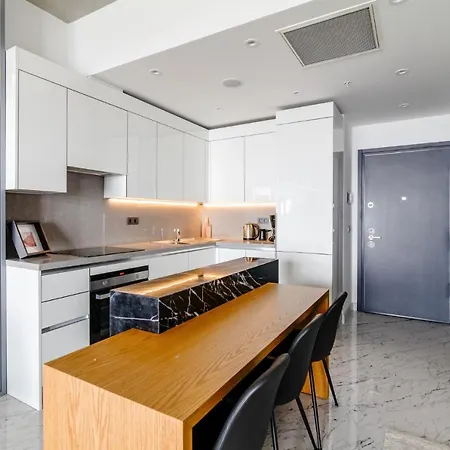 アパート Chic And Scenic Studio Flat In Sisli イスタンブール