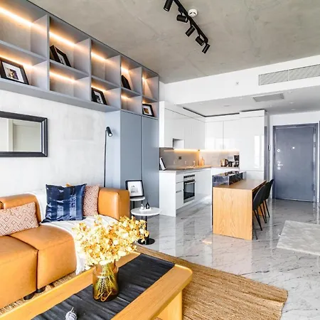 アパート Chic And Scenic Studio Flat In Sisli イスタンブール