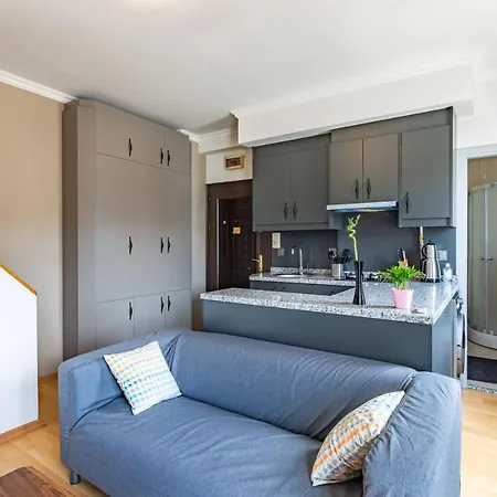 شقة Central And Modern Flat With City View In Sisli *