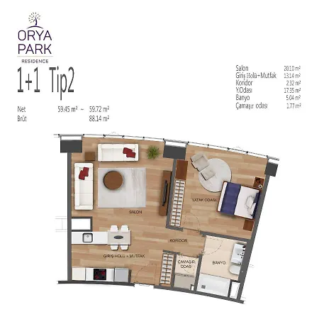 5 Etoiles 1+1 Avec Piscine * Provincia di Istanbul