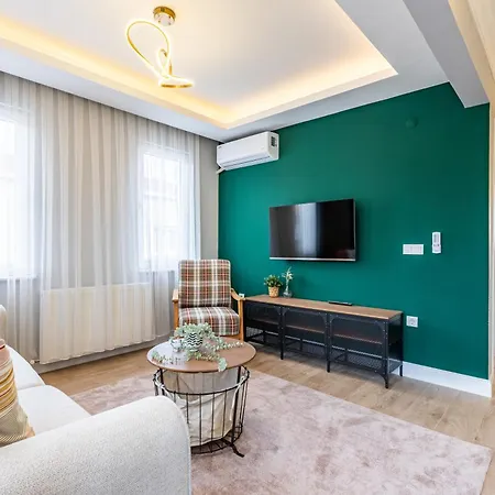 Balat Apartments-orange And Blue * Стамбул