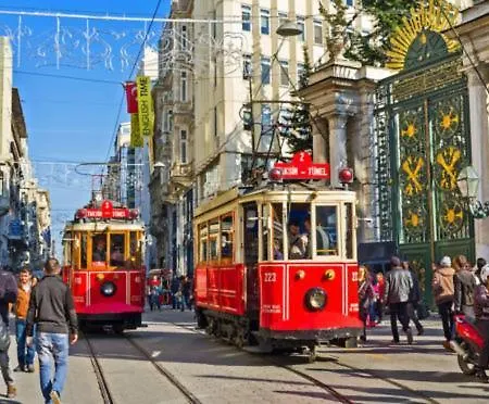 W/ New Furnitures Next To Istiklal Street And Taksim Square *
