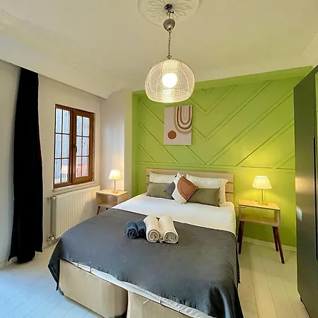 W/ New Furnitures Next To Istiklal Street And Taksim Square
