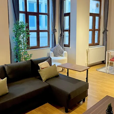 W/ New Furnitures Next To Istiklal Street And Taksim Square