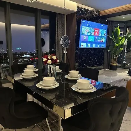Lavish 40 Floor Skyviwe Ist 아파트 이스탄불