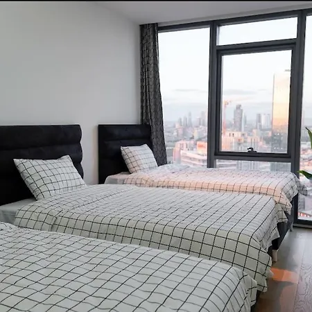 아파트 Lavish 40 Floor Skyviwe Ist *