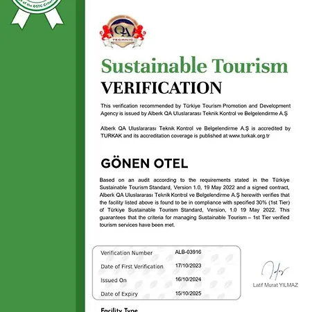 Hotel Laleli Gonen 3*