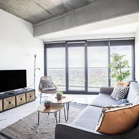 شقة Gorgeous Modern 1bd Views W Poolgym! #255 اسطنبول