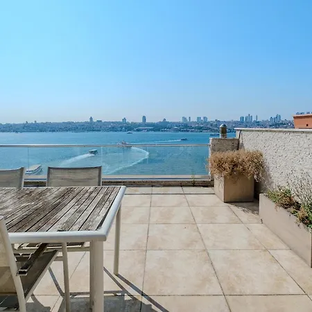 Duplex Flat W Panoramic Bosphorus View And Terrace *