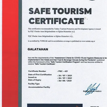Galatahan Karakoy Hotel