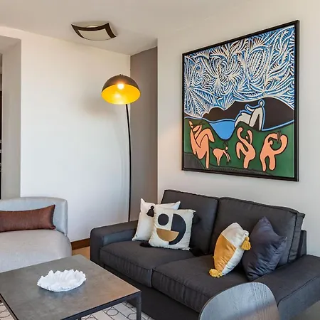 公寓 Charming Flat With Gorgeous City View In Atasehir 伊斯坦布尔