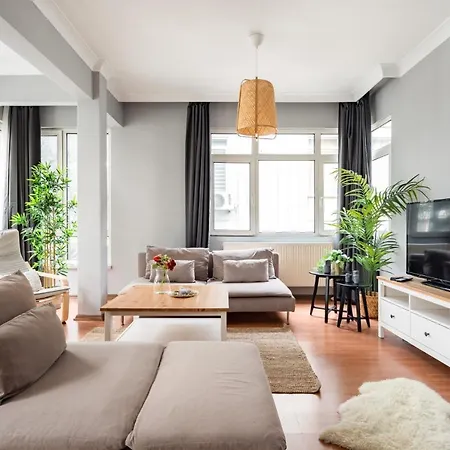 Apartment Amazing Flat Near Bagdat Street With Enticing Interior Design In Kadikoy Istanbul