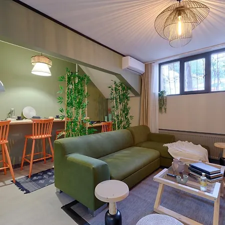 Apartment Artful W/projector In Beyoglu, Cihangir Istanbul