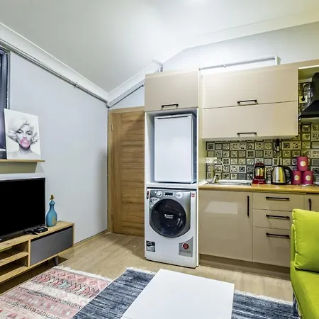 Centrally Located Flat With Balcony In Uskudar