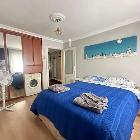5 Min Walk Distance Taksim Square Semi Sea View 公寓 伊斯坦布尔
