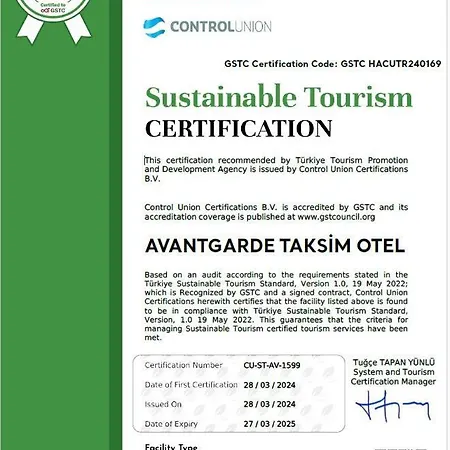 Avantgarde Urban Taksim 4* Стамбул