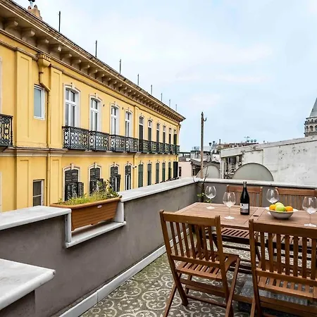 Terrace With Tower View Istanbul