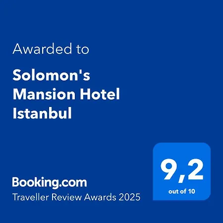 Solomon's Mansion * Istanbul