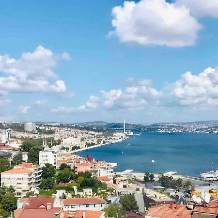 公寓 A Million Dollar View Of The Bosporus And Balcony *