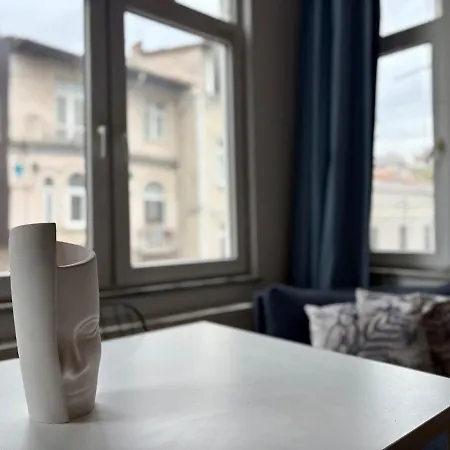 High Ceiling Cozy With 3 Bedroom Beyoglu Appartement