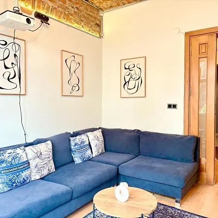Appartement High Ceiling Cozy With 3 Bedroom Beyoglu